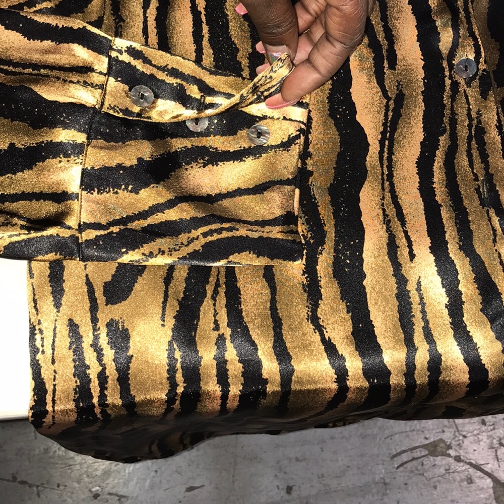 Polyester Button Up - image 5